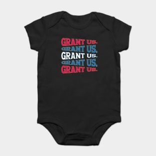 NATIONAL TEXT ART USA GRANT Baby Bodysuit